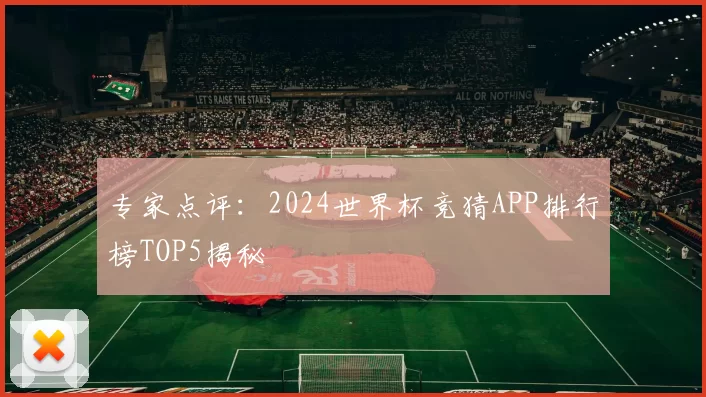 专家点评：2024世界杯竞猜APP排行榜TOP5揭秘