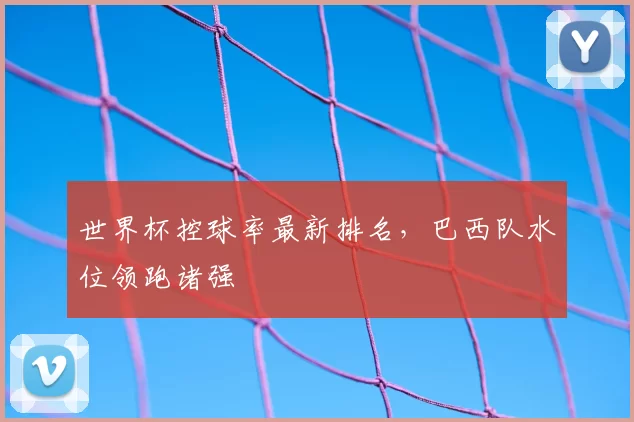 世界杯控球率最新排名，巴西队水位领跑诸强